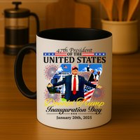 47 President Donald Trump Inauguration Day 2025 Mug