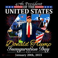 47 President Donald Trump Inauguration Day 2025 Flatbill Hat