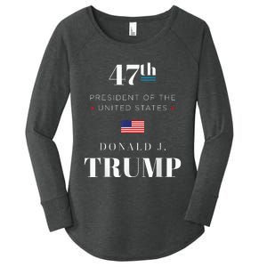 47th President Donald J. Trump Inauguration Day 2025 Women's Perfect Tri Tunic Long Sleeve Shirt