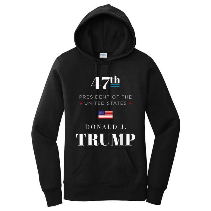 47th President Donald J. Trump Inauguration Day 2025 Women's Pullover Hoodie