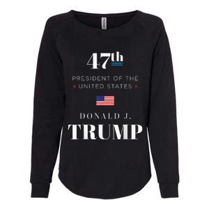 47th President Donald J. Trump Inauguration Day 2025 Womens California Wash Sweatshirt