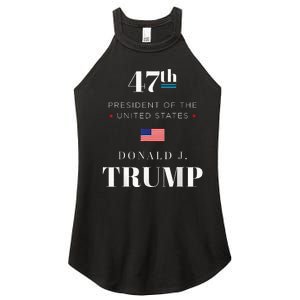 47th President Donald J. Trump Inauguration Day 2025 Women's Perfect Tri Rocker Tank