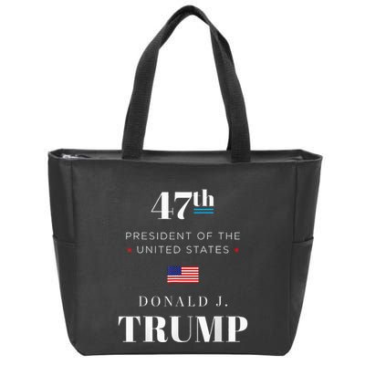 47th President Donald J. Trump Inauguration Day 2025 Zip Tote Bag