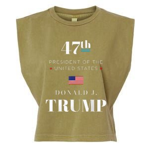 47th President Donald J. Trump Inauguration Day 2025 Garment-Dyed Women's Muscle Tee