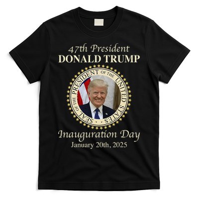 47th President Donald Trump Inauguration 2025 Memorabilia T-Shirt