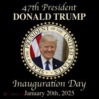 47th President Donald Trump Inauguration 2025 Memorabilia T-Shirt