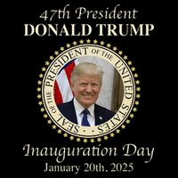 47th President Donald Trump Inauguration 2025 Memorabilia Impact Tech Backpack