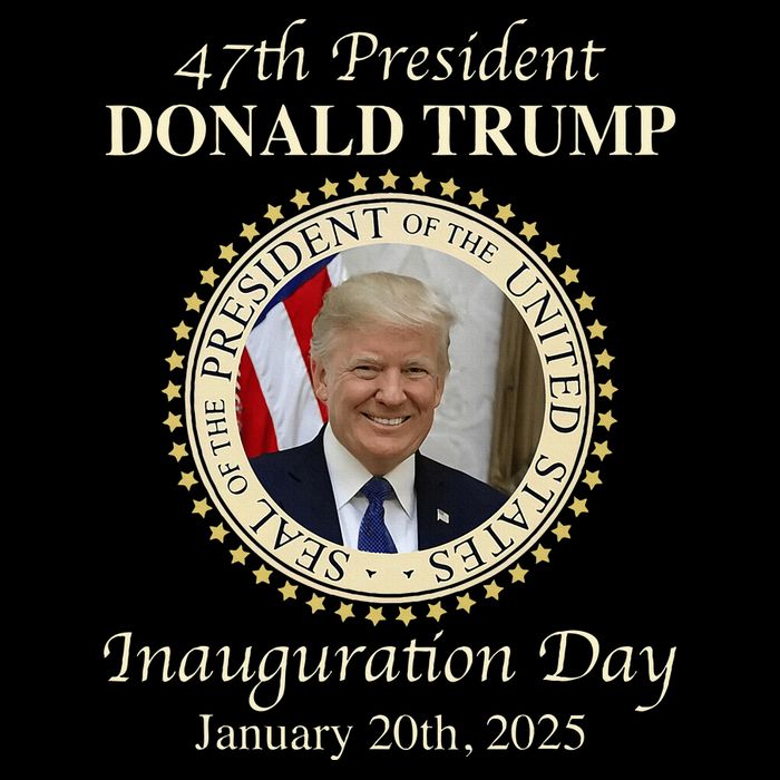 47th President Donald Trump Inauguration 2025 Memorabilia Impact Tech Backpack
