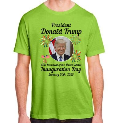 47th President Donald Trump Inauguration Day Adult ChromaSoft Performance T-Shirt