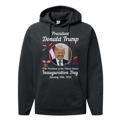 47th President Donald Trump Inauguration Day Performance Fleece Hoodie