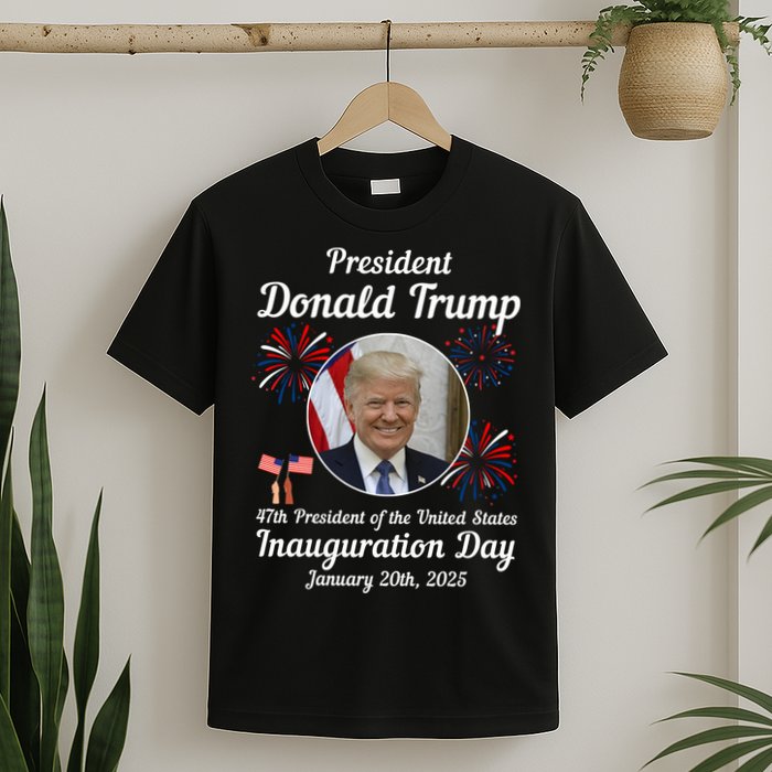 47th President Donald Trump Inauguration Day T-Shirt