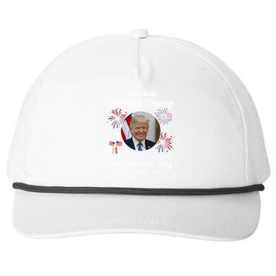 47th President Donald Trump Inauguration Day Snapback Five-Panel Rope Hat