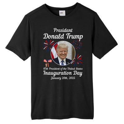 47th President Donald Trump Inauguration Day Tall Fusion ChromaSoft Performance T-Shirt