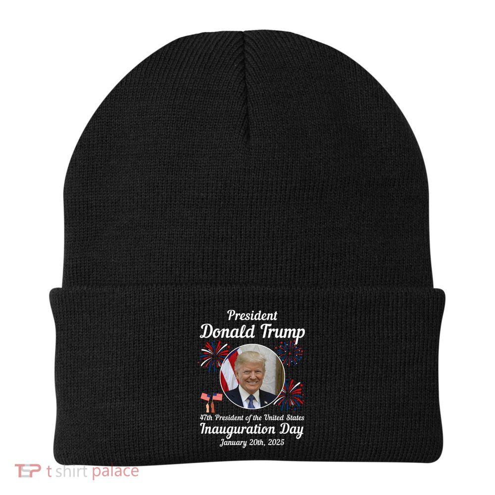 47th President Donald Trump Inauguration Day Beanie