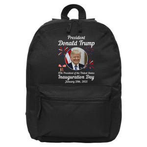 47th President Donald Trump Inauguration Day 16 in Basic Backpack