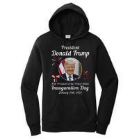 47th President Donald Trump Inauguration Day Women's Pullover Hoodie