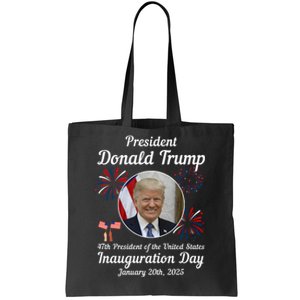 47th President Donald Trump Inauguration Day Tote Bag