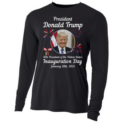 47th President Donald Trump Inauguration Day Cooling Performance Long Sleeve Crew