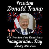 47th President Donald Trump Inauguration Day Poster