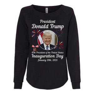 47th President Donald Trump Inauguration Day Womens California Wash Sweatshirt