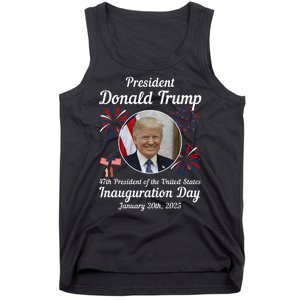 47th President Donald Trump Inauguration Day Tank Top