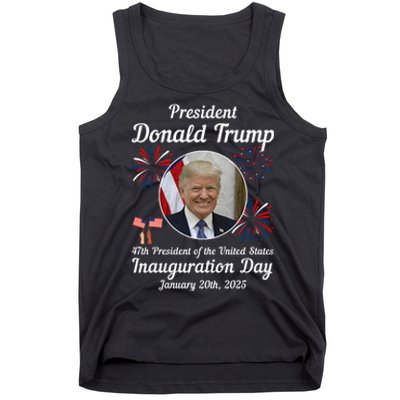 47th President Donald Trump Inauguration Day Tank Top