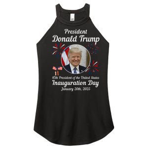 47th President Donald Trump Inauguration Day Women's Perfect Tri Rocker Tank