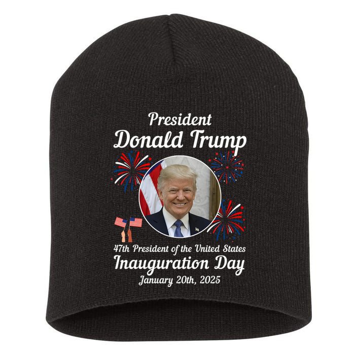 47th President Donald Trump Inauguration Day Short Acrylic Beanie