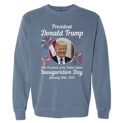 47th President Donald Trump Inauguration Day Garment-Dyed Sweatshirt