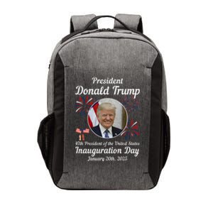 47th President Donald Trump Inauguration Day Vector Backpack