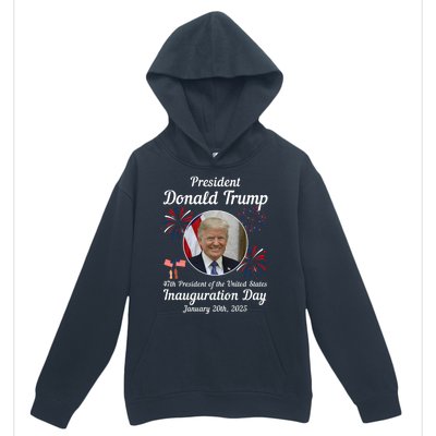 47th President Donald Trump Inauguration Day Urban Pullover Hoodie