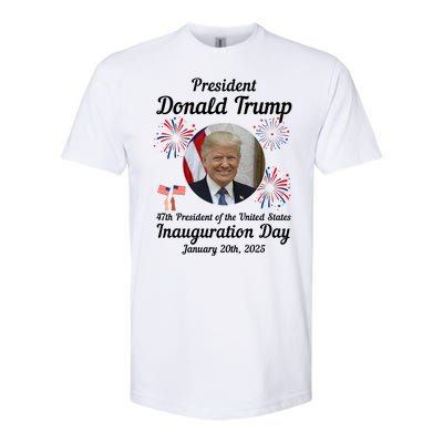 47th President Donald Trump Inauguration Day Softstyle CVC T-Shirt