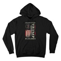 47th President Donald Trump Inauguration Day 2025 Usa Flag Hoodie