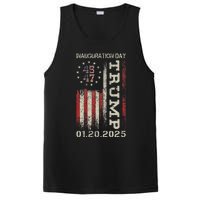 47th President Donald Trump Inauguration Day 2025 Usa Flag PosiCharge Competitor Tank