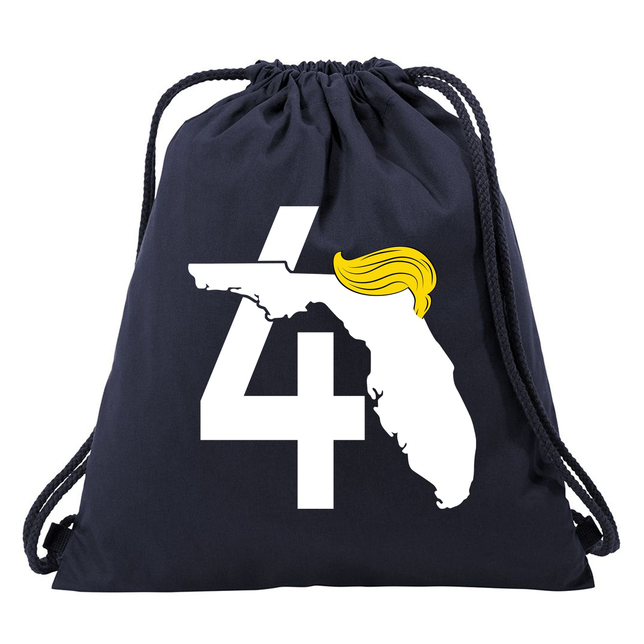 47th President Donald Trump Florida State Drawstring Bag