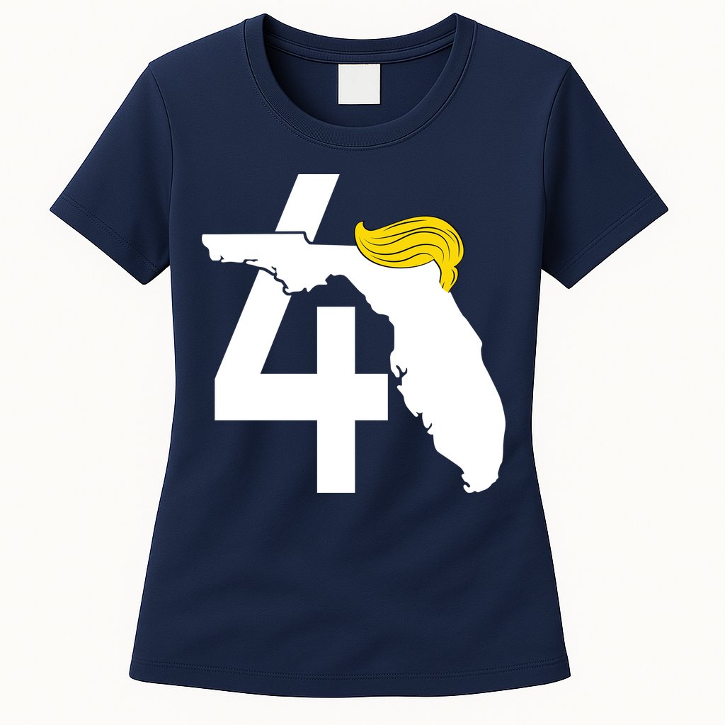 47th President Donald Trump Florida State Womens T-Shirt