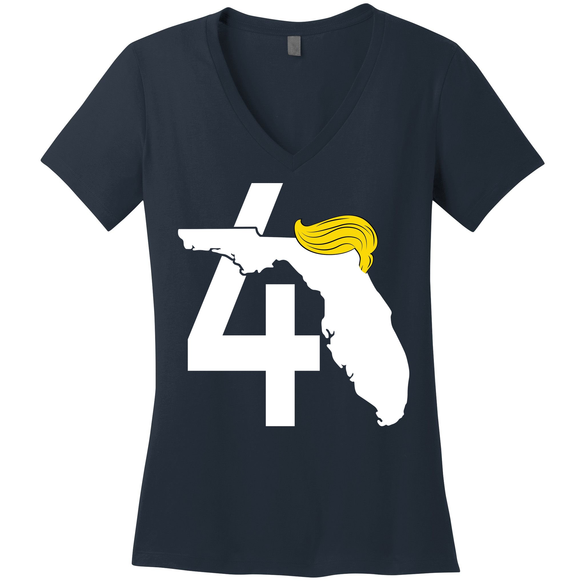 47th President Donald Trump Florida State Women's V-Neck T-Shirt