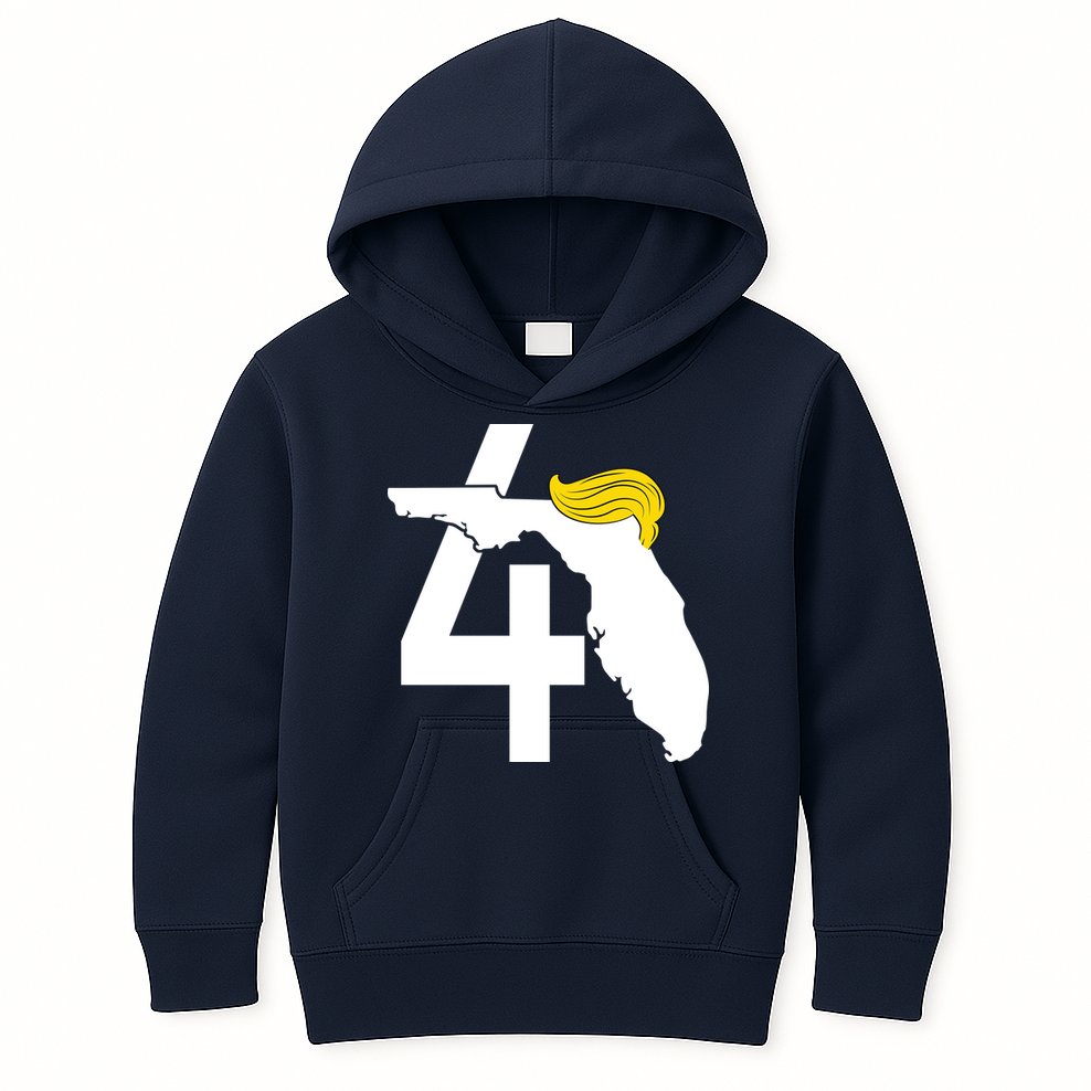 47th President Donald Trump Florida State Kids Hoodie
