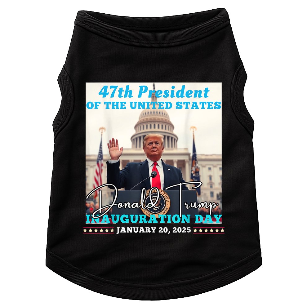 47th President Donald Trump Inauguration Day 2025 Doggie Tank