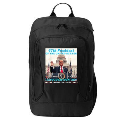 47th President Donald Trump Inauguration Day 2025 City Backpack