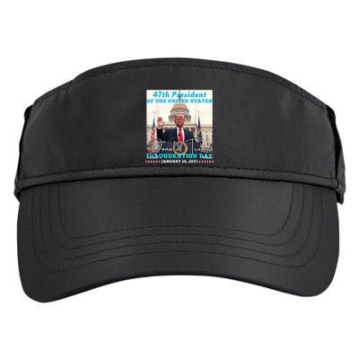 47th President Donald Trump Inauguration Day 2025 Adult Drive Performance Visor