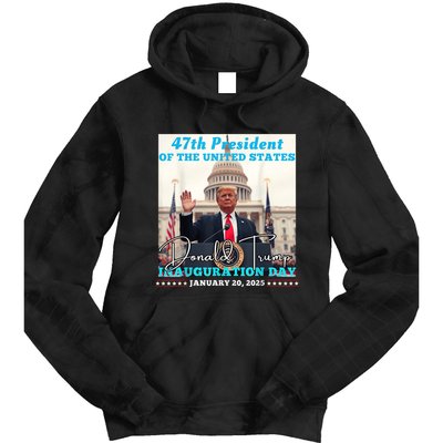 47th President Donald Trump Inauguration Day 2025 Tie Dye Hoodie