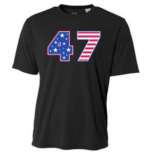 47th Presidential Election Inauguration Day 2025 Usa Flag Cooling Performance Crew T-Shirt