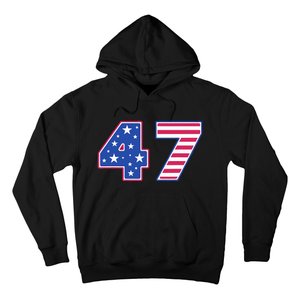 47th Presidential Election Inauguration Day 2025 Usa Flag Hoodie