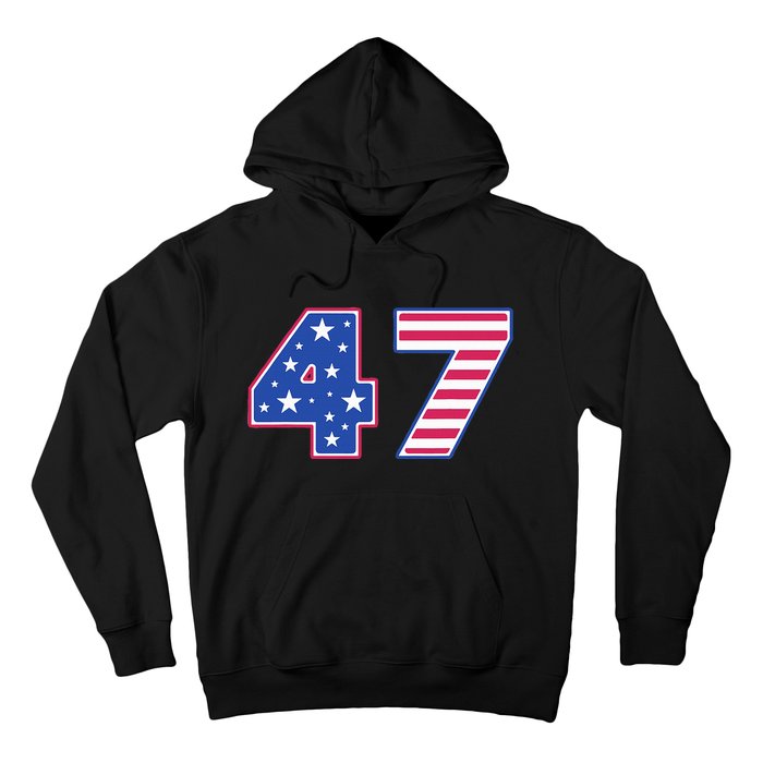 47th Presidential Election Inauguration Day 2025 Usa Flag Hoodie