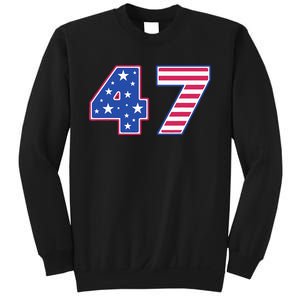 47th Presidential Election Inauguration Day 2025 Usa Flag Sweatshirt