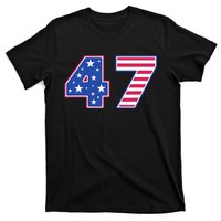 47th Presidential Election Inauguration Day 2025 Usa Flag T-Shirt