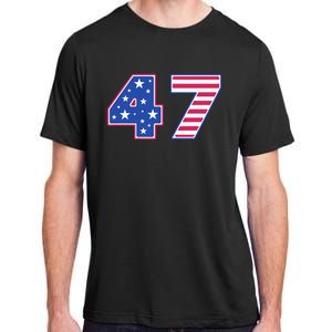 47th Presidential Election Inauguration Day 2025 Usa Flag Adult ChromaSoft Performance T-Shirt