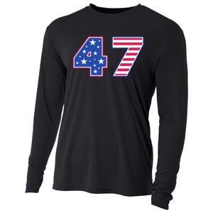 47th Presidential Election Inauguration Day 2025 Usa Flag Cooling Performance Long Sleeve Crew