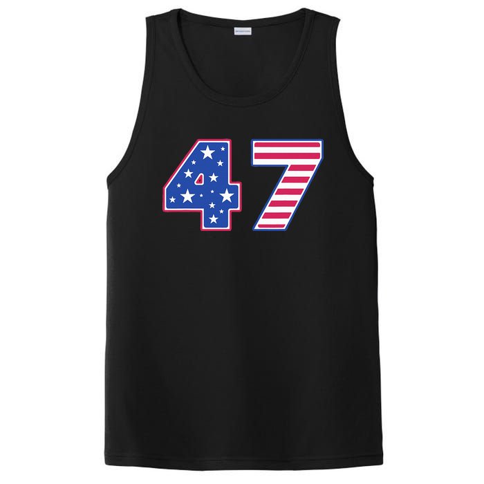 47th Presidential Election Inauguration Day 2025 Usa Flag PosiCharge Competitor Tank